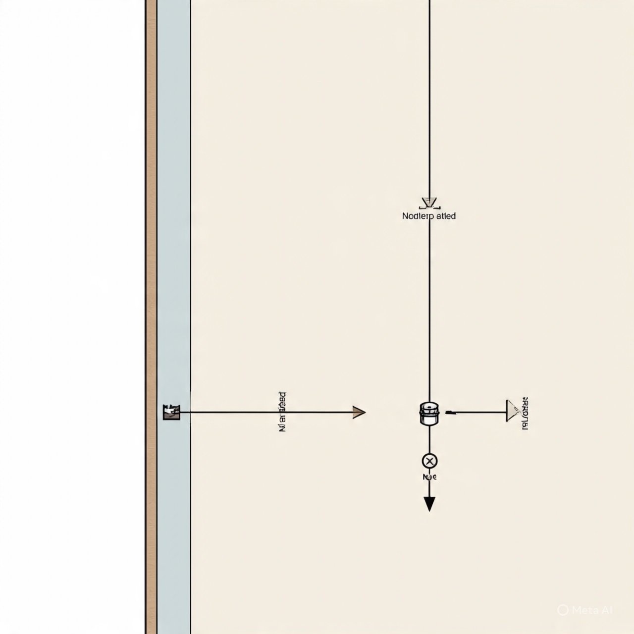 A diagram showing the importance of wall tie replacement in building repairs.
