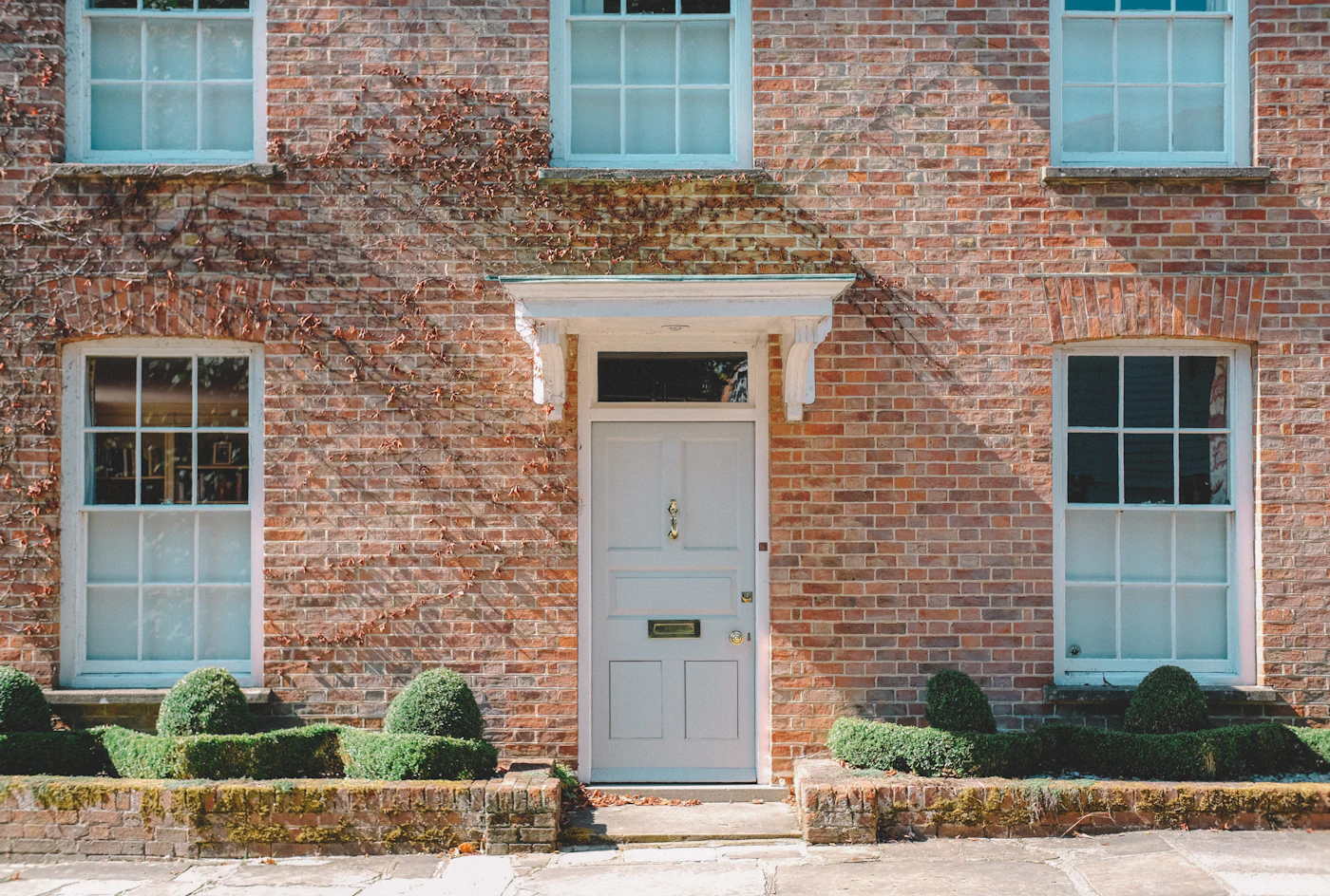 Traditional London front door with mortice lock and nightlatch