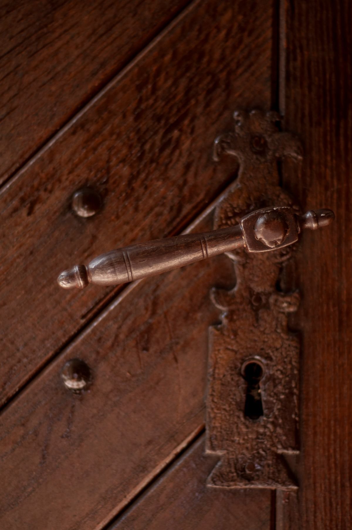 Secure modern front door lock